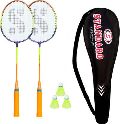 STANEX High Tempered Steel Shaft Multicolor Badminton Badminton Kit