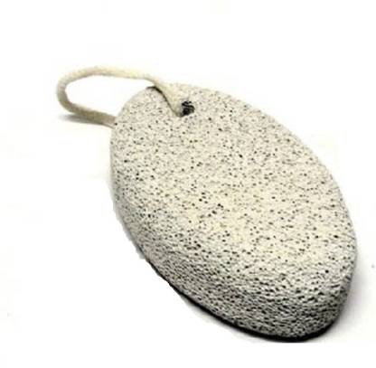 Nyrwana Pumice Stone For Crack Heels Dead Skin Remover for Daily use White