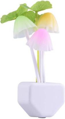 nihit Smart Lighting LED Night Light Mushroom Lamp Light Sensor Night Lamp