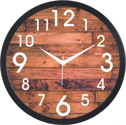RLK TRADERS Analog 30 cm X 30 cm Wall Clock