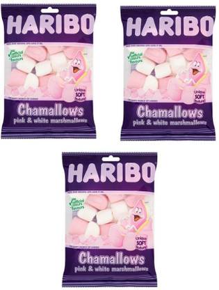 Haribo Chamallows Pink And White Pack Of 3 Regular Marshmallow