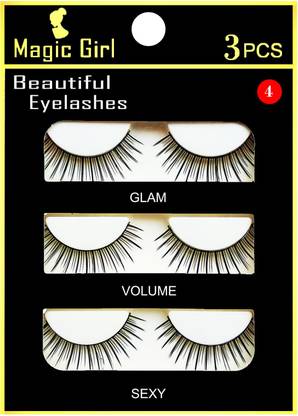 MAGIC Girl Soft Natural Black Long False Eyelashes Extension