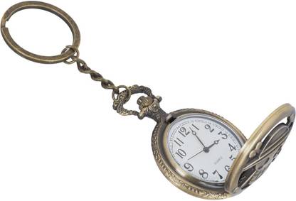 BORING Clock perfect fancy premium quality pocket Keychain Key Chain
