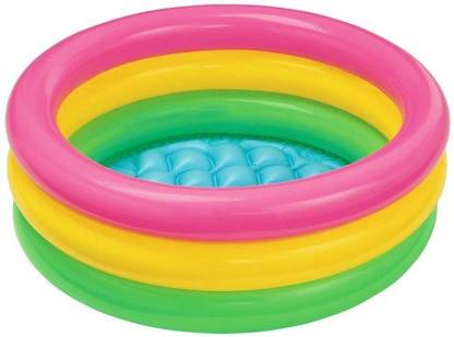 YAMAMA billionBAG 3ft Glow Baby Swimming Inflatable Pool (Multi-Color) Inflatable Swimming Pool