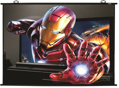 Technolite 6 Ft. x 4 Ft. 84 Inches Diagonal 4:3 Aspect Ratio Projector Screen (Width 183 cm x 122 cm Height)