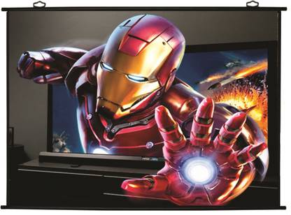 Technolite 84 Inches x 48 Inches, 92 Inches Diagonal 16:9 Aspect Ratio Projector Screen (Width 204 cm x 115 cm Height)