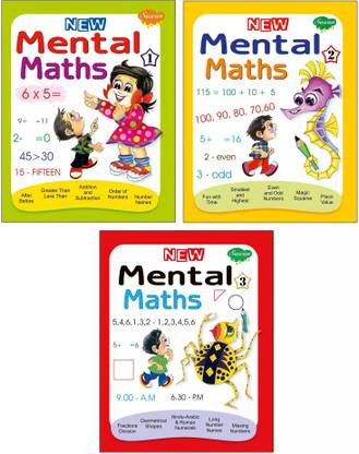 Mental Maths Books Level 1 2 3 Set Of 3