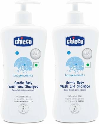 Chicco Baby Moments Gentle Body Wash and Shampoo