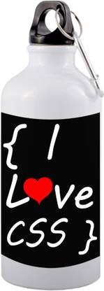 COLOR YARD 600 ml Aluminium Sipper