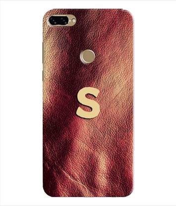 XPRINT Back Cover for Lenovo K9 Note - Alphabet S