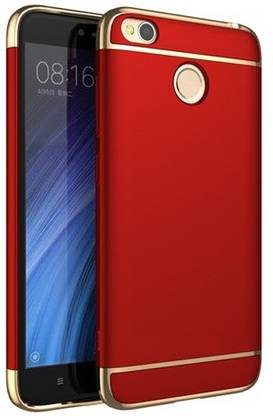 Novo Style Back Cover for Redmi 4x 3-in-1 Dual Layer Thin Back Cover Case