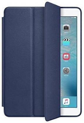 Midkart Flip Cover for iPad Air 3 (2019) Navy Blue Leather Smart Case with Magnetic Sensor for Auto Wake/Sleep Function