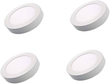 Happy Selling 15W LED Round Surface Panel Lights (Pack of 4) Ceiling Light Ceiling Lamp