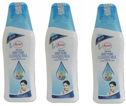 Ayur Deep Cleansing Milk 100 ML (Pack of 3) Face Wash