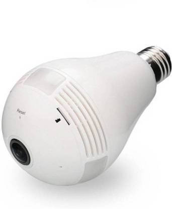 Zedex 360 Degree Panoramic Camera Home Security Camera System 960P WiFi Camera for Home Monitoring Indoor Light Bulb Camera with 2-Way-Talking Motion Detection Playback Security Camera