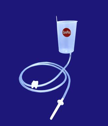 CurePlus Enema Kit/Can Plastic Medical Equipment Combo