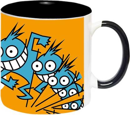 ARTBUG Connection -1939-BLK Ceramic Coffee Mug