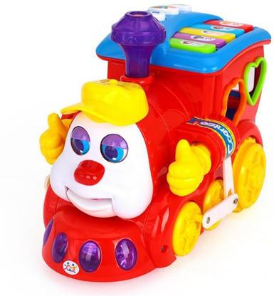 Toys N Smile Smart Q & A Cartoon Train