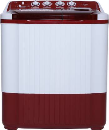 Avoir 7.2 kg Semi Automatic Top Load Washing Machine Red, White