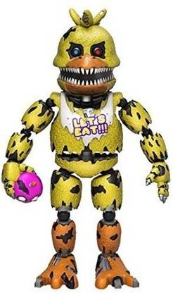 Funko 5 Articulated Five Nights at Freddys Nightmare Chica Action Figure