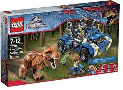 LEGO Jurassic World T. Rex Tracker 75918 Building Kit