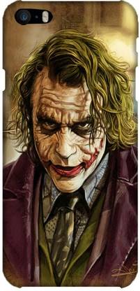 LEEMARA Back Cover for Apple iPhone 5 - Joker Print Mobile Back Case Cover