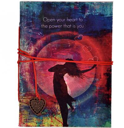 Hare Krishna Open Your Heart Print Diary Regular Diary Unrulled 88 Pages