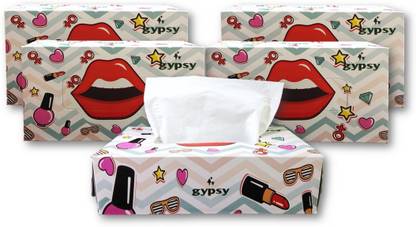 Gypsy Ultra Soft 2 Ply Face Tissue 100 Pull Each Box