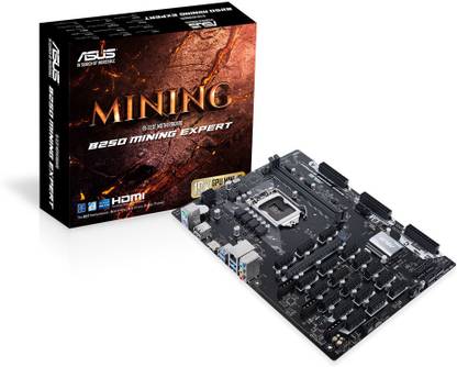 ASUS B250 Mining Expert LGA1151Socket ATX Intel B250 Chipset DDR4 Motherboard for Desktop