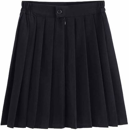 Kalpatru Black Uniform Skirt