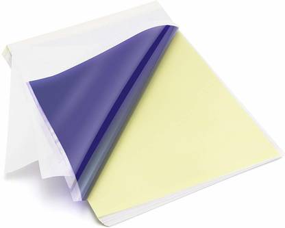 SHAFIRE 20 pcs Tattoo Thermal Carbon Stencil Transfer Paper Tracing Kit A4 for Copier Machine