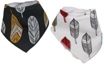Shopholic 2 pc-Baby Bandana Drool Triangle Bibs for Drooling and Teething