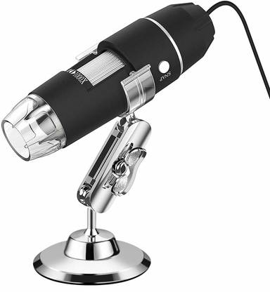 Smacc 1000x 2MP 8 LED USB Portable Digital Microscope / Dermascope / Endoscope Zoom Camera Magnifier +Stand (Windows 8 - 1000x)