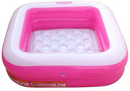 jk int Pink 3 Feet Inflatable Kids Swimming Pool Tub