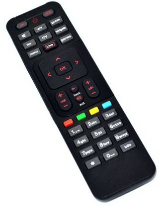 Techfit DTH Set Top Box Remote Controller Airtel DTH Remote Controller