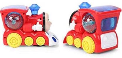 HK Musical Engine Train Toy with Light and Sound