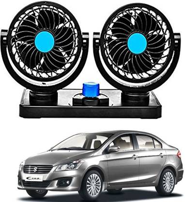 BRPEARl Car Fan 12V 360 Degree Rotatable Car Interior Fan