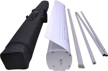 flmas Roll Up Standee 6*2 F with Bag Card Display Stand (82 cm Wide) Card Display Stand
