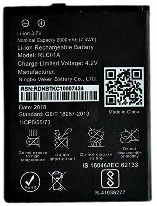 Digiworth Mobile Battery For  LYF LYF Flame 1