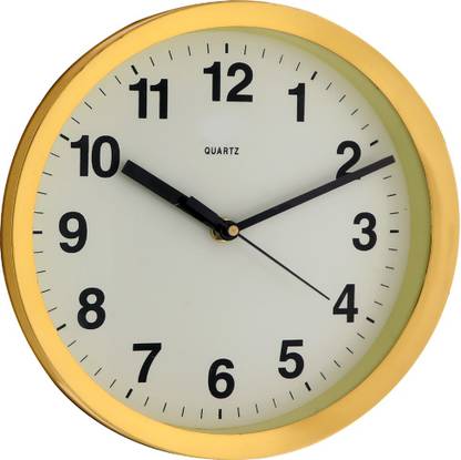 Basement Bazaar Analog 21.5 cm X 21.5 cm Wall Clock
