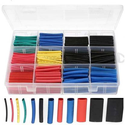 Techtest (Heat Shrink Sleeves Set ) 560 pcs Heat Shrink Tube Heat Shrink Cable Sleeve
