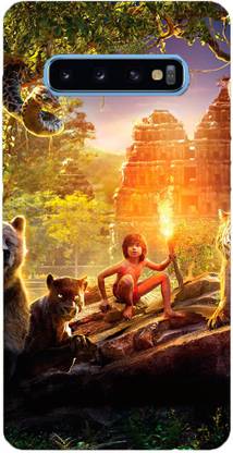 NDCOM Back Cover for Samsung S10 Plus The Jungle Book Printed