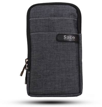 Saco Pouch for Multipurpose Holster belt Loop and Shoulder Straps Carry for Mobile, Earphone, Money and Cards