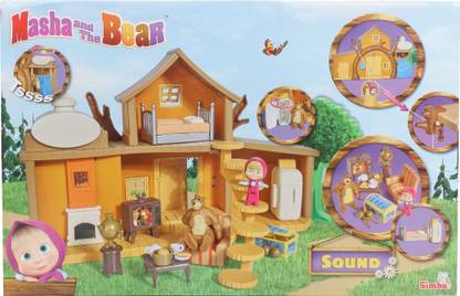 SIMBA Masha Play Set "Big Bear House"