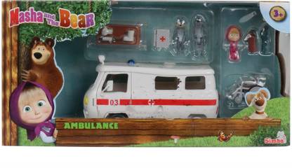 SIMBA Masha Playset "Ambulance"