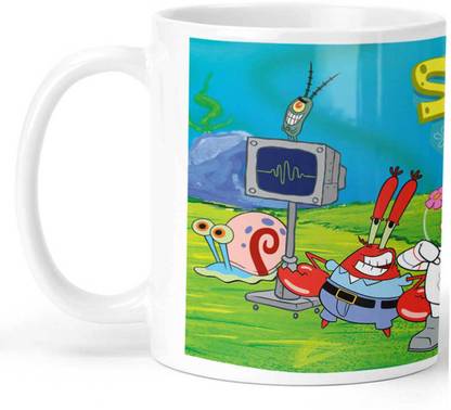 अश्वह Spongebob Squepats 2031 सिरेमिक मग