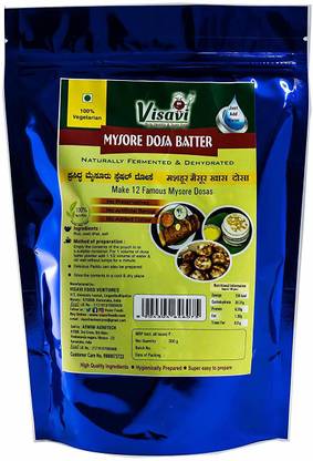 VISAVI FOOD VENTURES Tasty Healthy and Super Easy Instant Mix Mysore Dosa