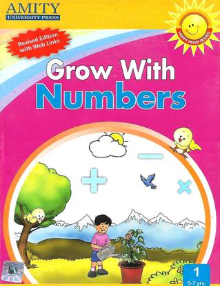 Amity University Press Grow With Numbers Class 1 5-7 Years