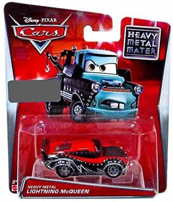 DISNEY Pixar Cars Heavy Metal Lightning McQueen Die-cast Car 1:55 Scale