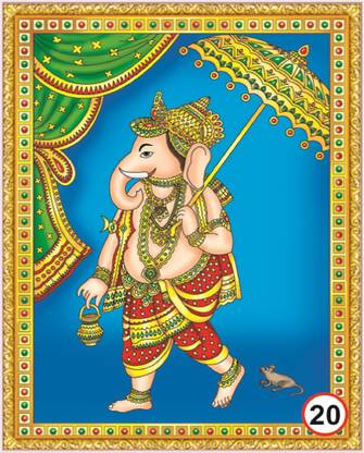 vahvaa Ready to Paint Reverse Glass Painting Box Kit Design No 20
